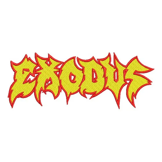 Patch Bordado Termocolante-banda-rock-metal-exodus