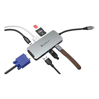 Concentrador Usb C 8 En 1 Adam Elements, 4 K Usb C A Hdmi, 1 Concentrador Usb C 8 En 1 Adam Elements, 4 K Usb C A Hdmi, 1