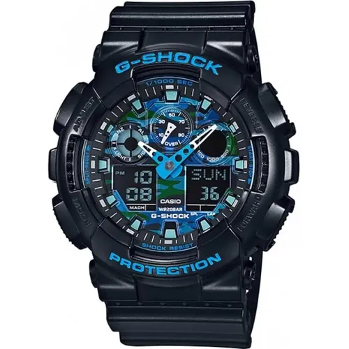Relógio Masculino Casio G-Shock Giez GS-1001-7ADR de Aço e
