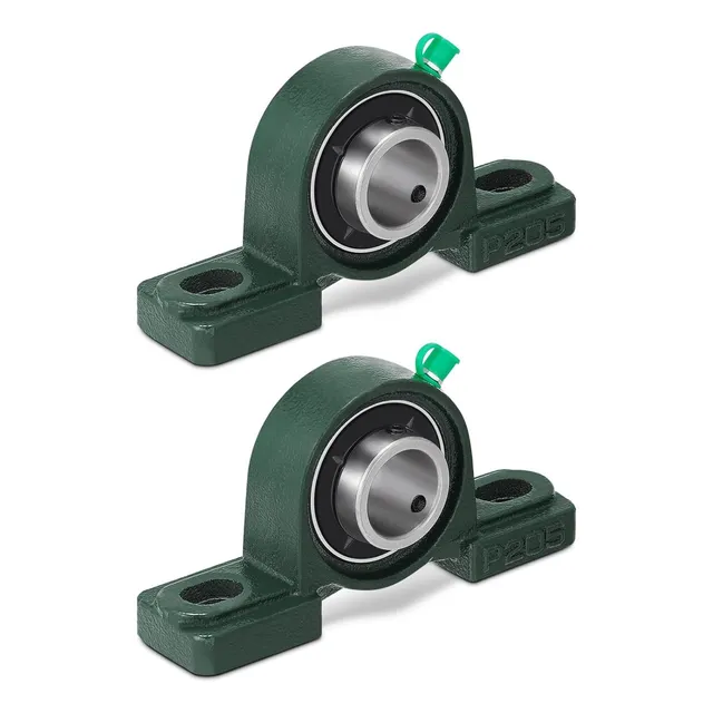 Pack 2 Soporte Con Rodamiento Chumasera 1 Pulgada Ucp205-16