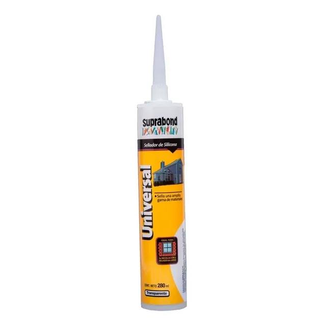 Sellador Silicona Universal Transparente Cartucho X 280ml
