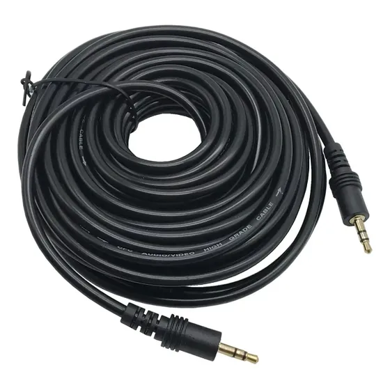 Cable Auxiliar Plus Plug Audio Jack 3.5mm 10 Metros