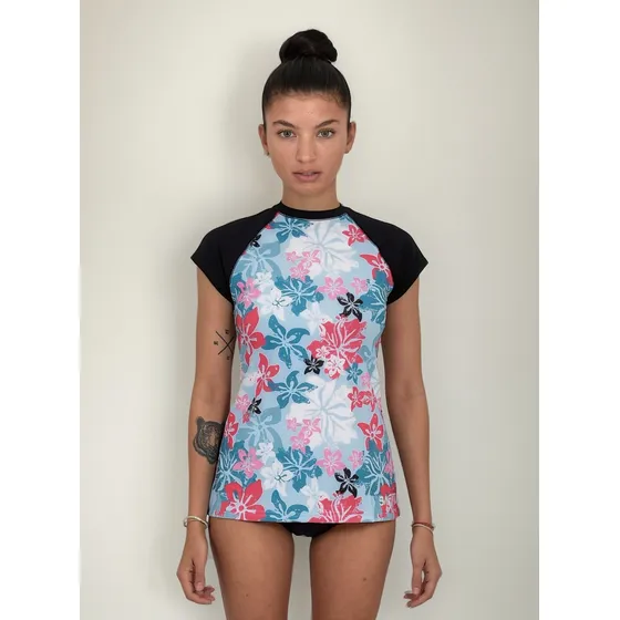 Remera Natacion Mujer Filtro Uv50 Solar Cloro Friendly®