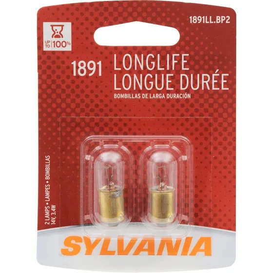 Osram Sylvania 1891 Bombilla Miniatura Larga Duracion 2