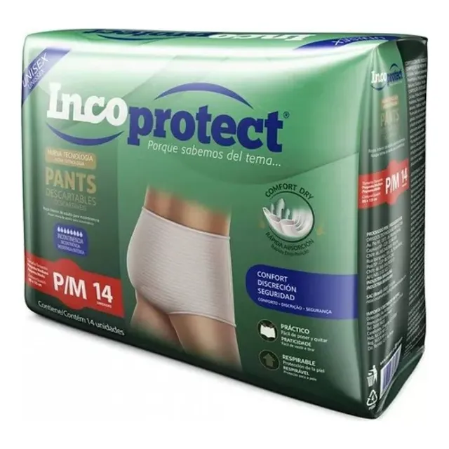 Pants  Incoprotect  P/m   X 56
