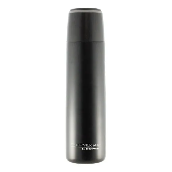 Termo De Acero 1lts Negro Marca Thermos Doble Pared De Acero | Cuotas sin interés