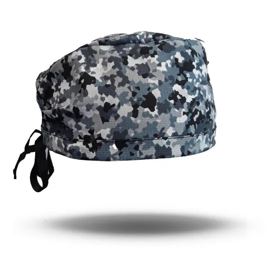 Cofia Gorro Clínico C/amarre Antifluido Lavable Cam Mike`s