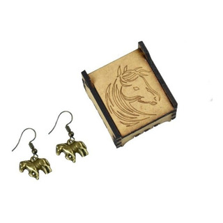 Aretes Vaqueros Caballo Cajita Para Regalo Caballo Aretes Vaqueros Caballo Cajita Para Regalo Caballo