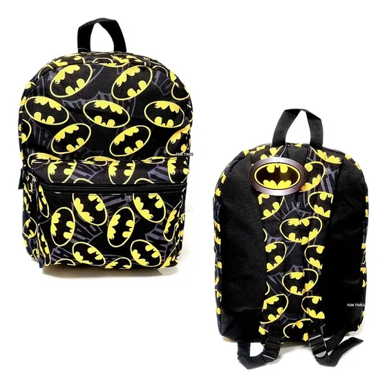 Bolso Morral Escolar De Batman Dc  