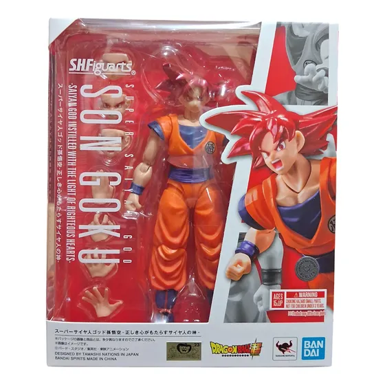Sh Figuarts | Goku Super Saiyan God -jp- | Dragon Ball Super