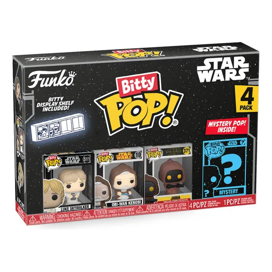 ¡funko Bitty Pop! Minijuguetes Coleccionables De Star Wars: