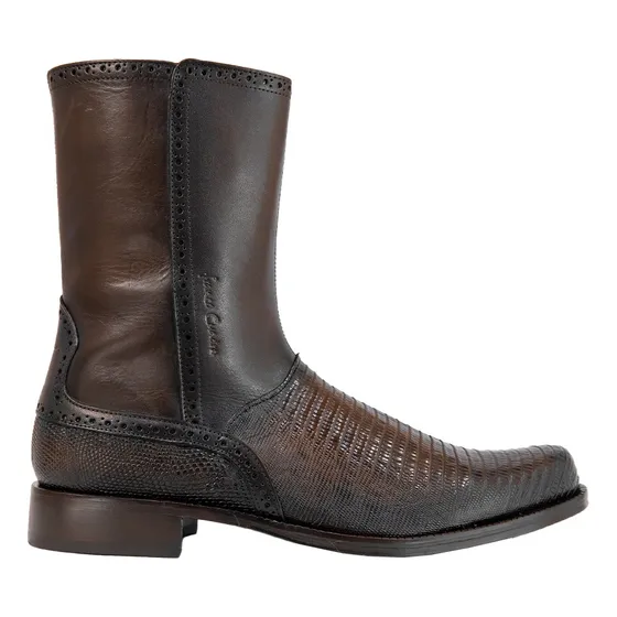 Bota Hombre Cuadra 827ltts Lizard Teju/ternera