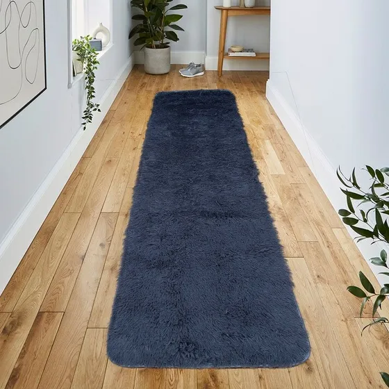 Alfombra Tapete Camino Peludo 50 * 180cms Antideslizante