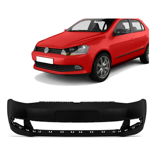 Parachoque Dianteiro Gol G6 2013 2014 2015 2016 Preto Liso