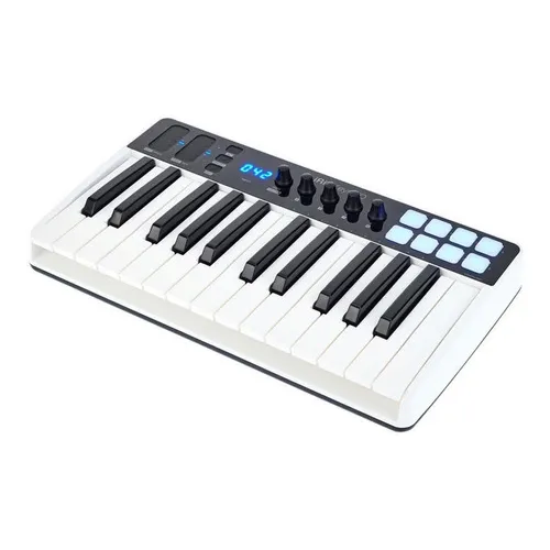 Controlador Midi de interface de áudio Ik Multimedia Irig Keys Io 25