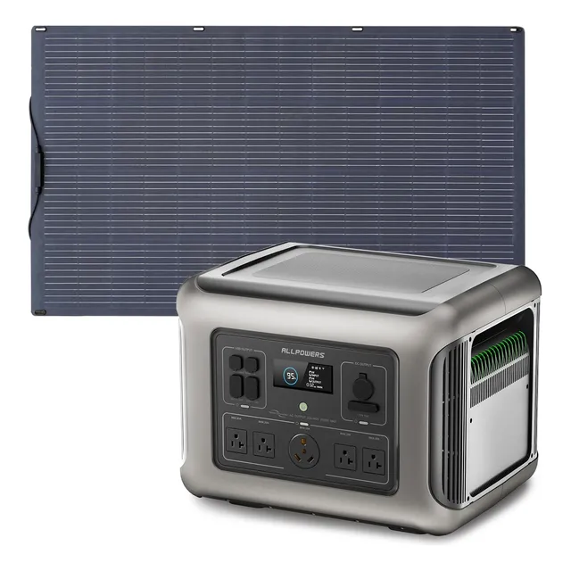 Allpowers Estacion Energia Portatil Panel Solar Flexible Ups