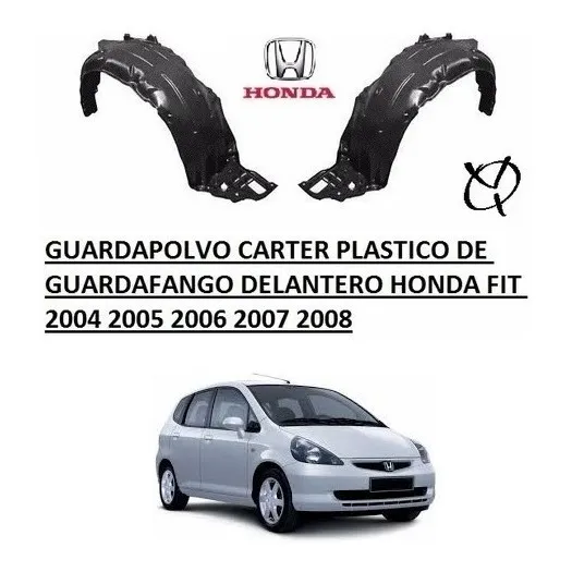 Guardapolvo Carter Plastico De Rueda Honda Fit 2005 2006