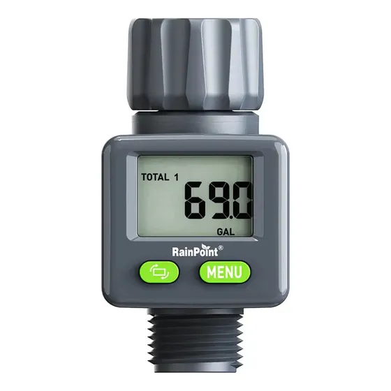 Medidor Flujo Caudal Consumo De Agua Flujometro Digital