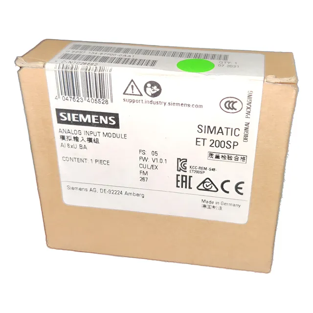 Siemens 6es7134-6ff00-0aa1, Modulo Entradas Analogicas Ai 8u