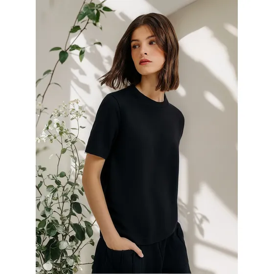 Camiseta Básica De Algodón - 4h1v