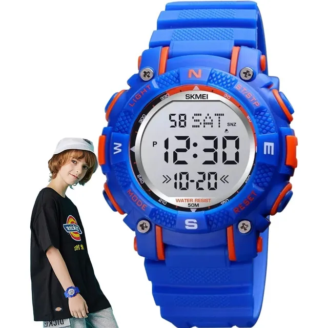 Reloj Skmei Niños Moda Shock Deportivos Cronómetro Acuáticos