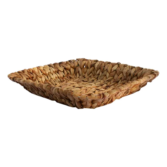 Charola Cuadrada De Mimbre Nat - Pan Fruta Servicio Ch Dc5