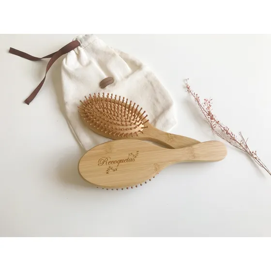 Cepillo Bambu Antifrizz Cabello