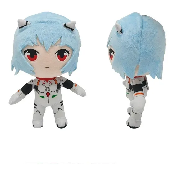 Rei Ayanami Evangelion Pelúcia Boneco 21cm Rei Chiquita
