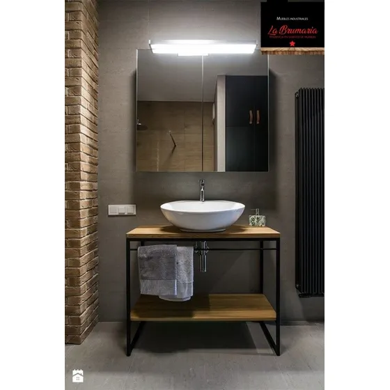Vanitory Rustico Tipo Industrial 