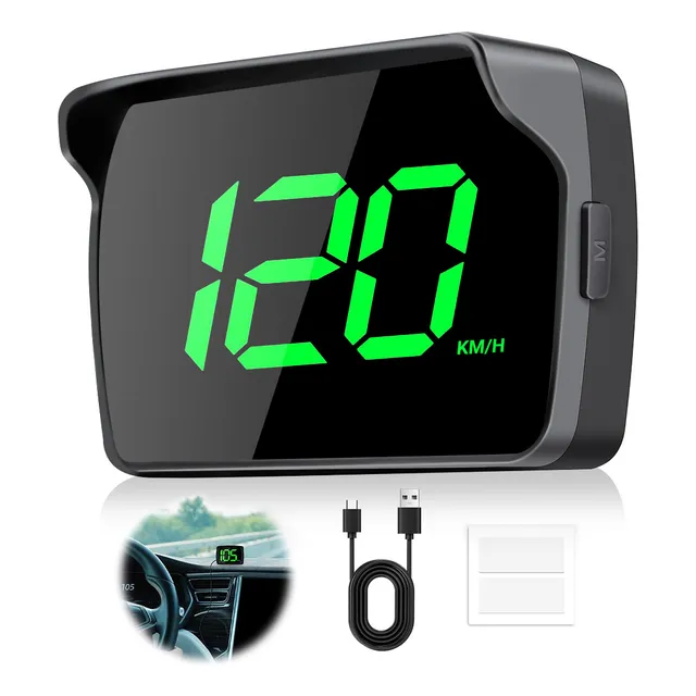 Velocímetro Gps Digital Satélite Head Up Display Km/h