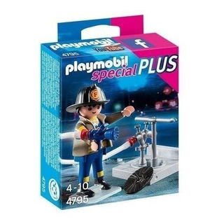 Playmobil Bombero Con Manguera 4795 Playmobil Bombero Con Manguera 4795