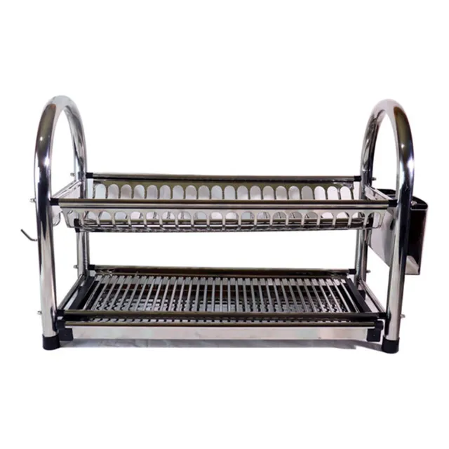 Escurridor Solangel Sl-628 Acero Inoxidable 2 Niveles