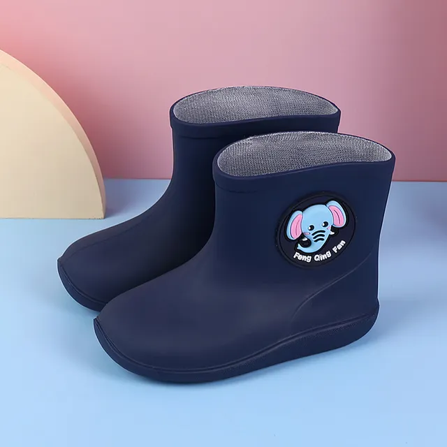 Botas De Lluvia Impermeables Para Niños Al Por Mayor, Ligera