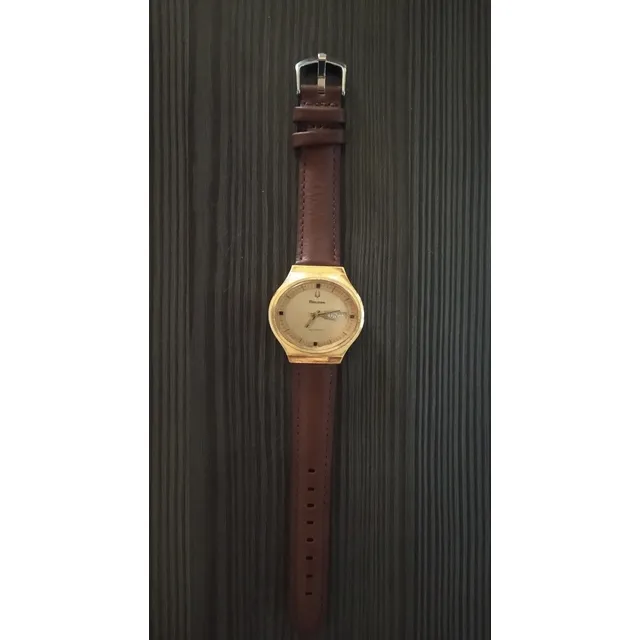 Reloj Automático Bulova Day Date 440 03 20 Swiss Made 1970