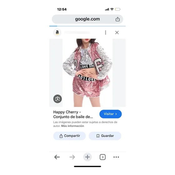 Conjunto Lentejuela Niña