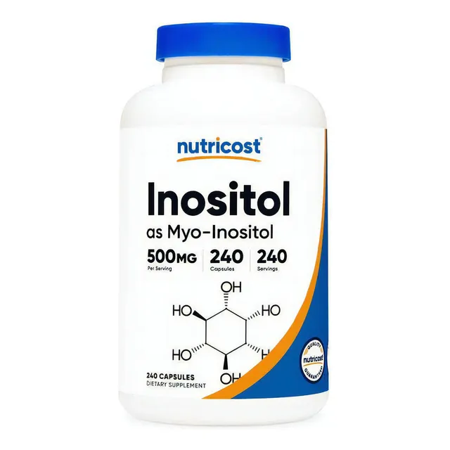 Nutricost Inositol 500 Mg 240 Capsulas