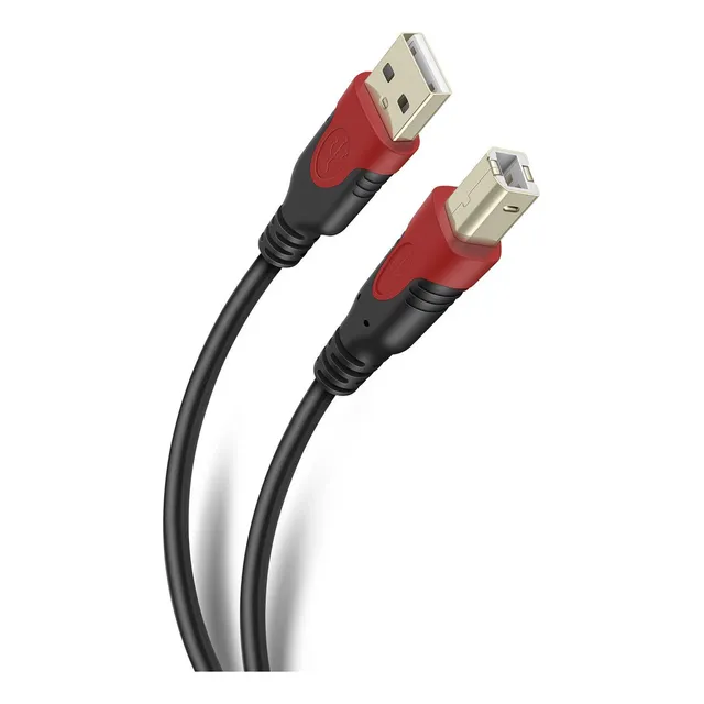 Cable Elite Usb A Usb Tipo B De 7,2 M Reforzado,  | Usb-4905