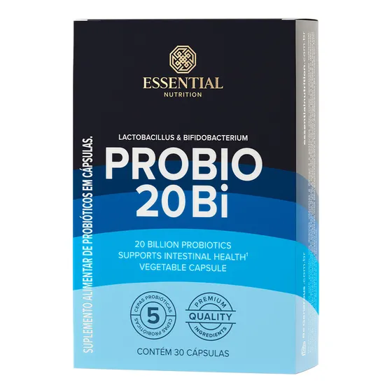 Probio 20bi Blend Probióticos (30 Cps) Essential Nutrition