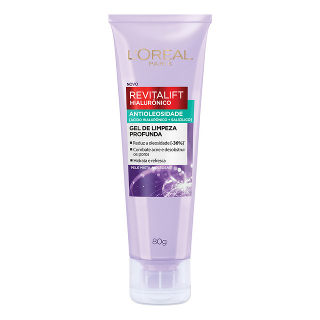 Gel De Limpeza Antioleosidade L'oréal Paris Revitalift Hialurônico Gel De Limpeza Antioleosidade L'oréal Paris Revitalift Hialurônico