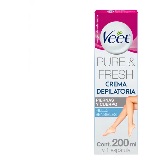 Veet Crema Depilatoria Silky Fresh Piel Sensible 200ml + Esp