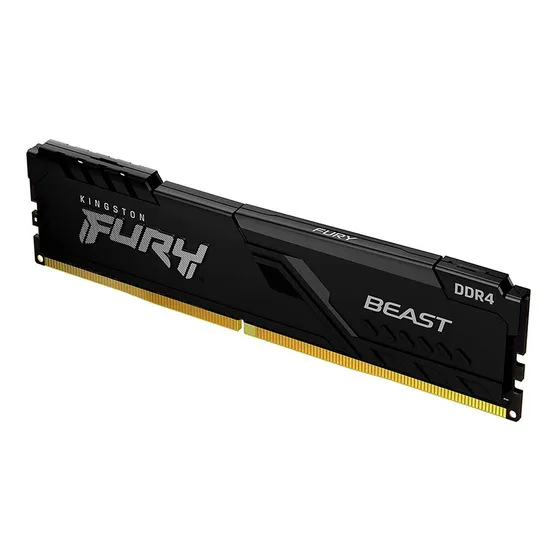 Memoria Ddr4 Kingston 16gb 3200mhz Fury Beast 2x8gb Negro Kf
