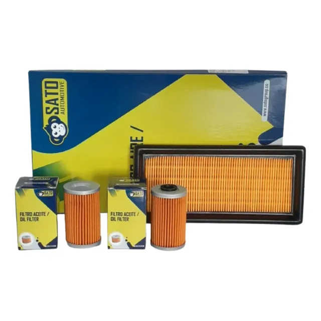 Combo Filtro Aire Pulsar 200 Ns + 2 Filtros Aceite - M Sato