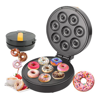 Máquina De Donas, 8 Agujeros Máquina Donuts Doble Cara Máquina De Donas, 8 Agujeros Máquina Donuts Doble Cara