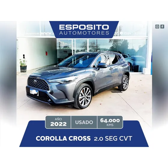 Toyota Corolla Cross 2.0 Seg Cvt