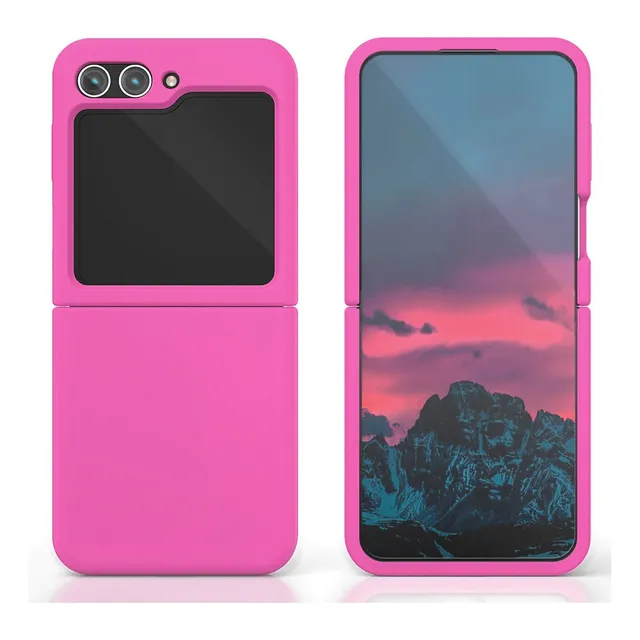 Carcasa Para Samsung Z Flip 5 Goma Colores