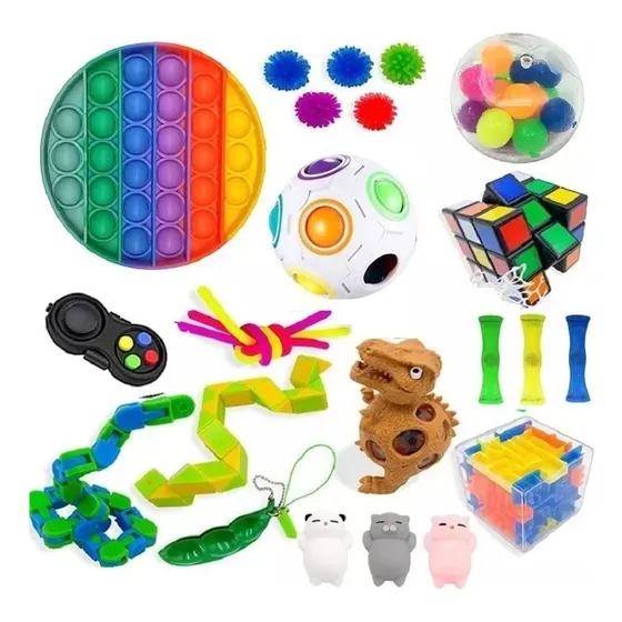 Super Combo Sensorial Fidget Toys Surtidos Pack Antiestrés