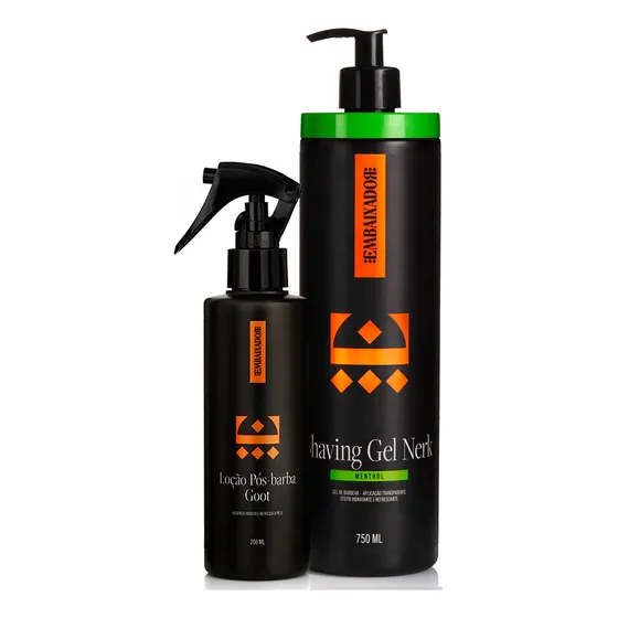 Loção Pós Barba Goot + Shaving Gel Menthol Embaxiador 750ml