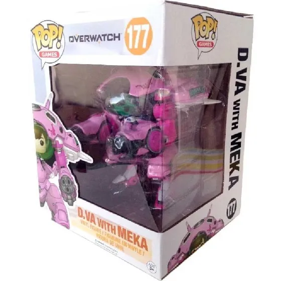 Funko Pop Games Overwatch Dva Meka D.va + Meka #177 Original