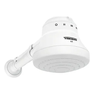 Chuveiro ElĂ©trico Ducha Faminho 4t Branco Com Cano 30cm Fame PotĂȘncia 5.4 Kw Chuveiro ElĂ©trico Ducha Faminho 4t Branco Com Cano 30cm Fame PotĂȘncia 5.4 Kw
