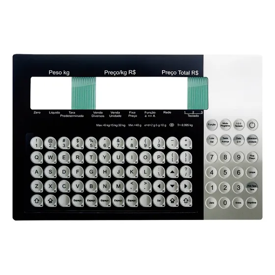 Teclado Membrana Compatível Com Balança Toledo Prix 4 Due